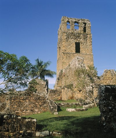 Le rovine della cattedrale da Unbekannt Unbekannt
